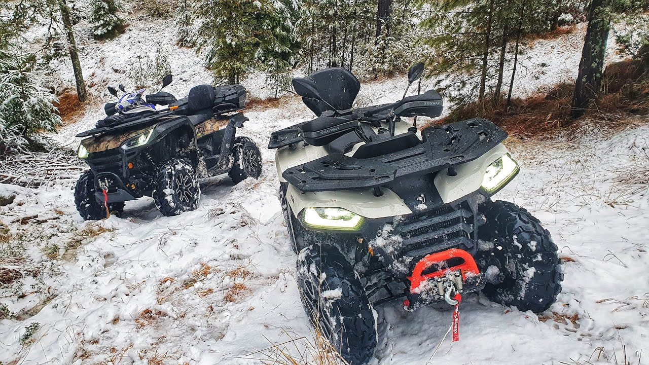 Segway Snarler AT5L & AT6L on the Hunt for Winter Trails!