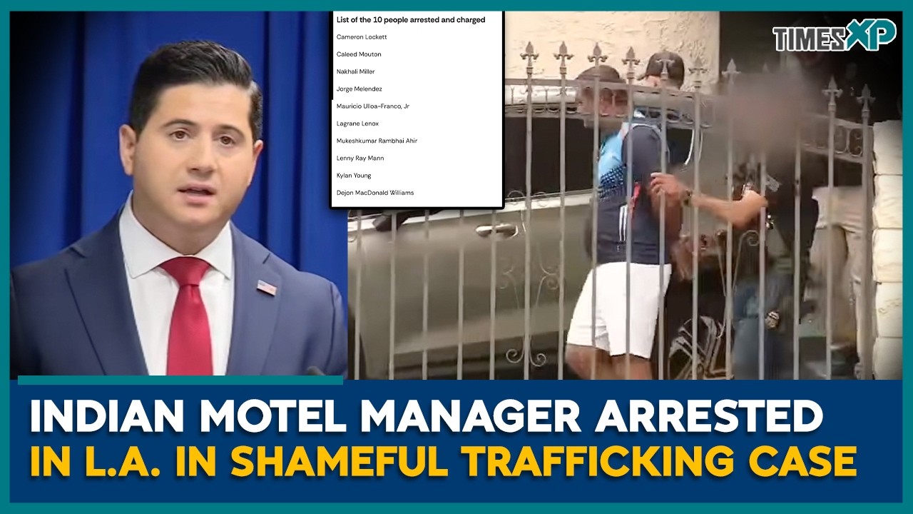 Indian Motel Manager Arrested in L.A. Trafficking Case | Indians In U.S