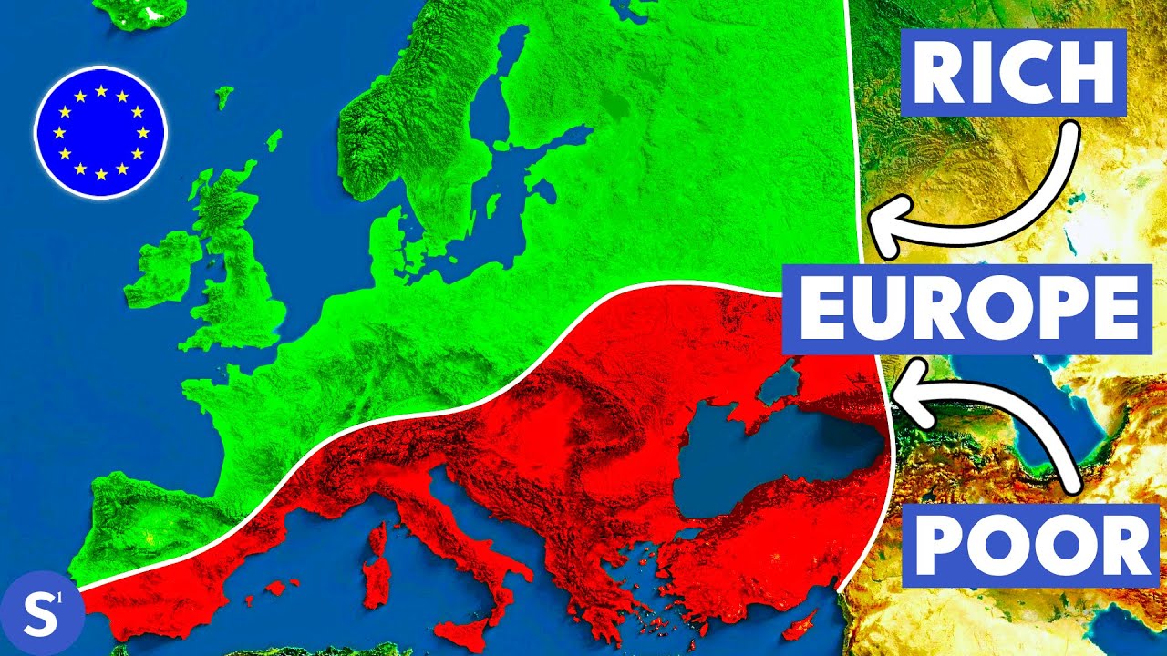 Why northen Europe is so much richer than the south