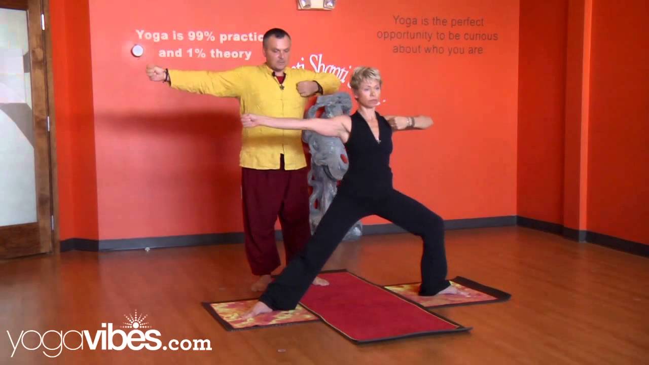 Universal Yoga Tutorial: Modification of Warrior Pose | Andrey Lappa