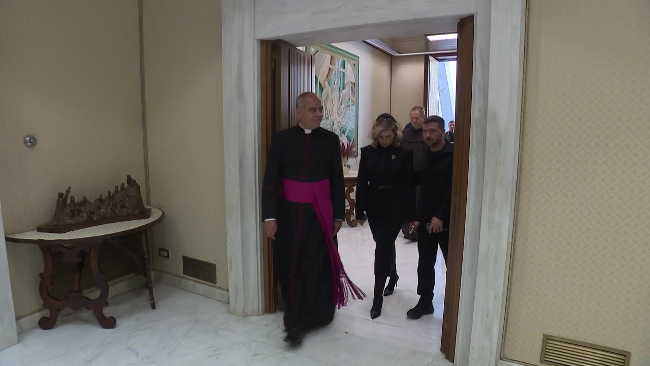 Pope Leo XIV meets Zelensky at the Vatican | AFP