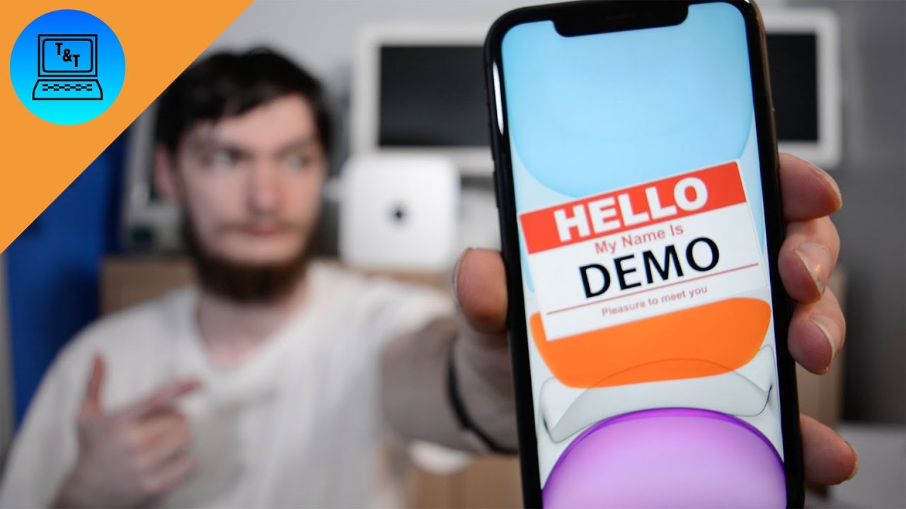 How to Erase a DEMO iPhone! DISCLAIMER!!!