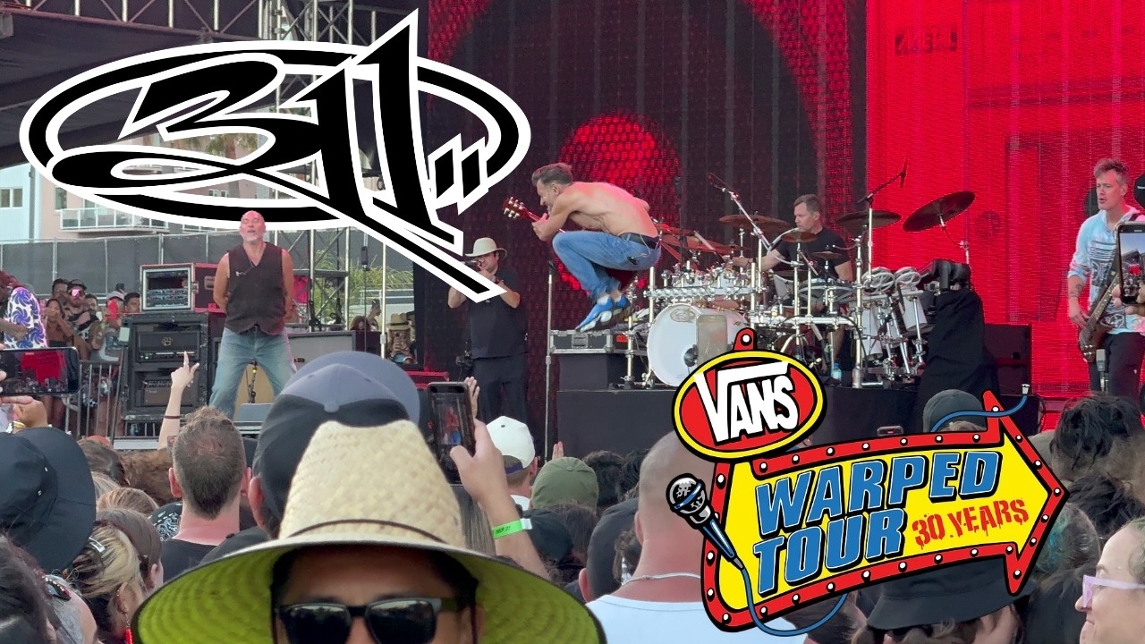 311 - Full Set - Warped Tour Long Beach 2025