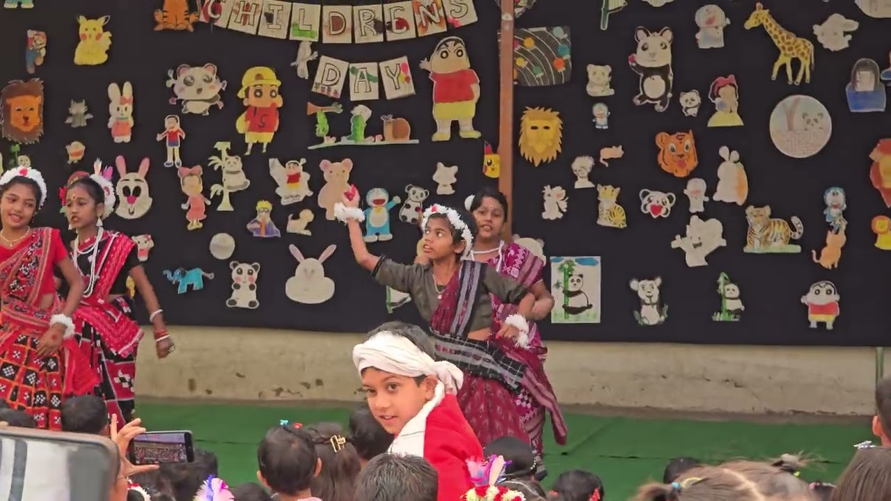 CLASS 3   DANCE LITTLE BUDS  SCHOOL  2025 CHILDREN'S  DAY