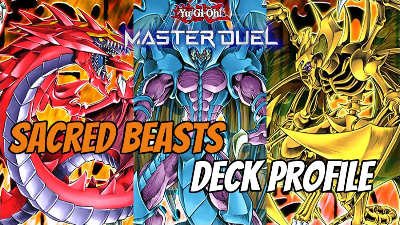 YuGiOh [Master Duel] Sacred Beasts Deck Profile.  |YGO Sacred Beasts|Yu-Gi-Oh.
