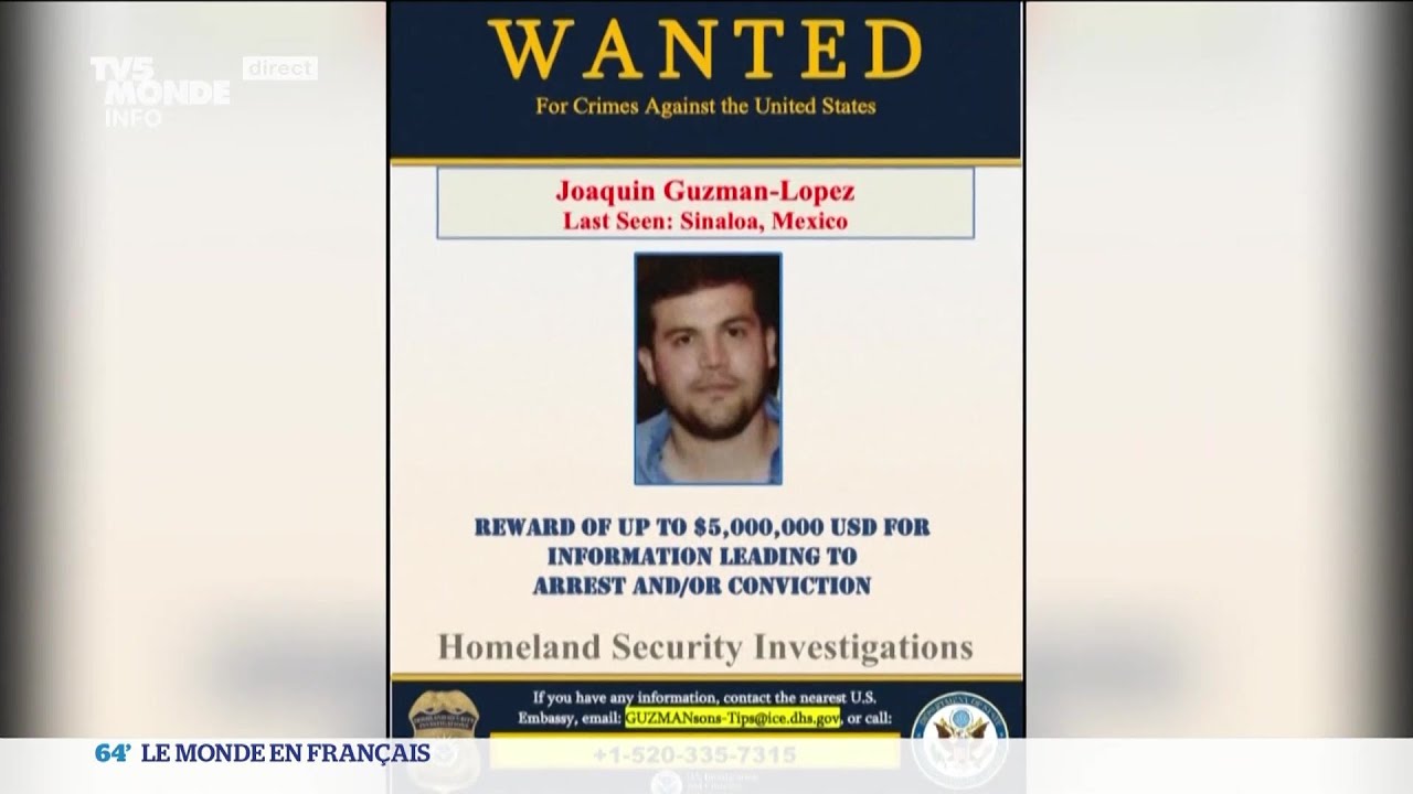 USA : arrestation de deux chefs du cartel de Sinaloa
