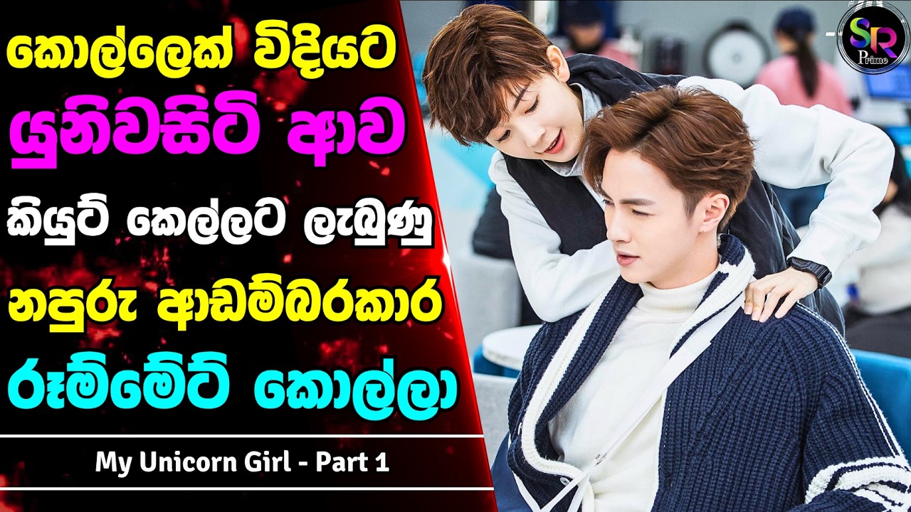 Part 1:කොල්ලෙක් විදියට යුනිවසිටි ආව කෙල්ලට ලැබුණු නපුරු රූම්මේට් | ‍My Unicorn Girl සිංහල Review