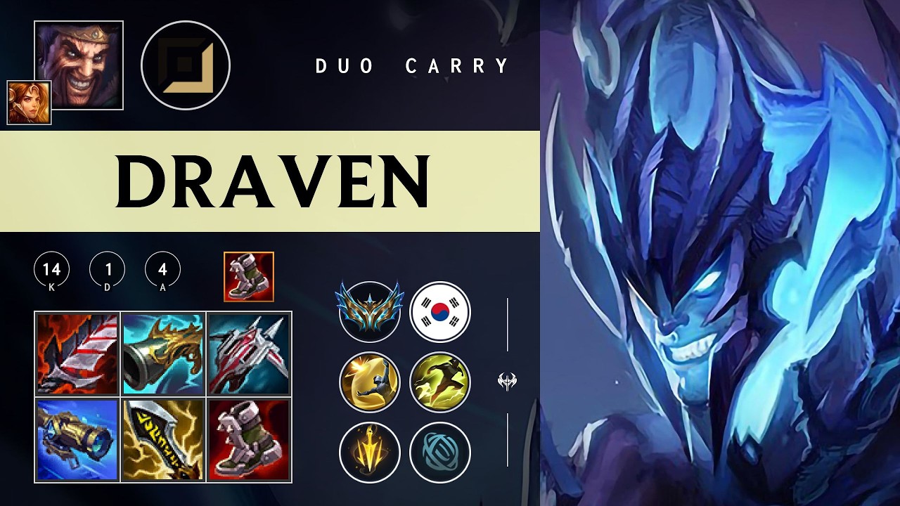 Draven ADC vs Yunara - KR Challenger Patch 26.06