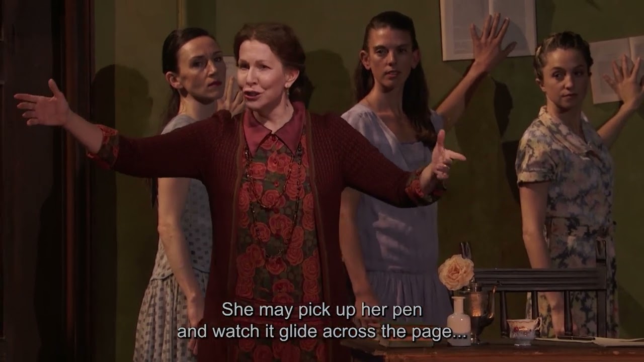 The Hours: “She may pick up her pen”