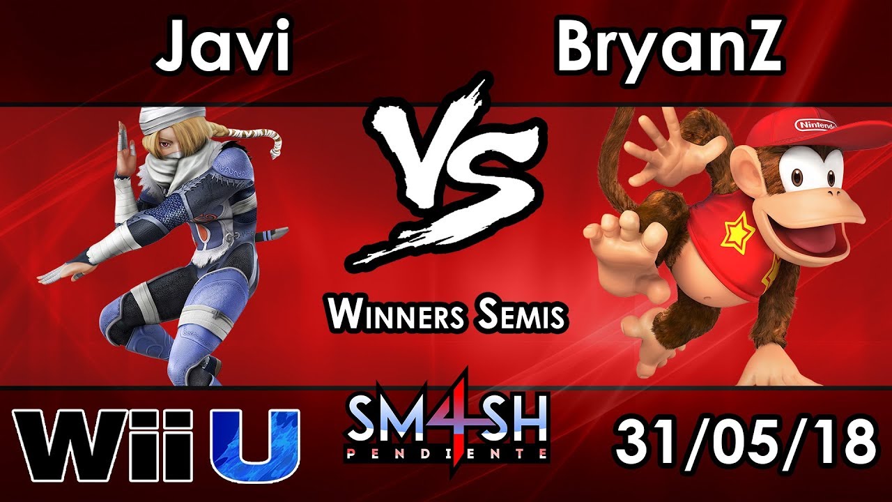 SP136 | Javi (Sheik) Vs. BryanZ (Diddy Kong) - Winners Semis - Smash 4