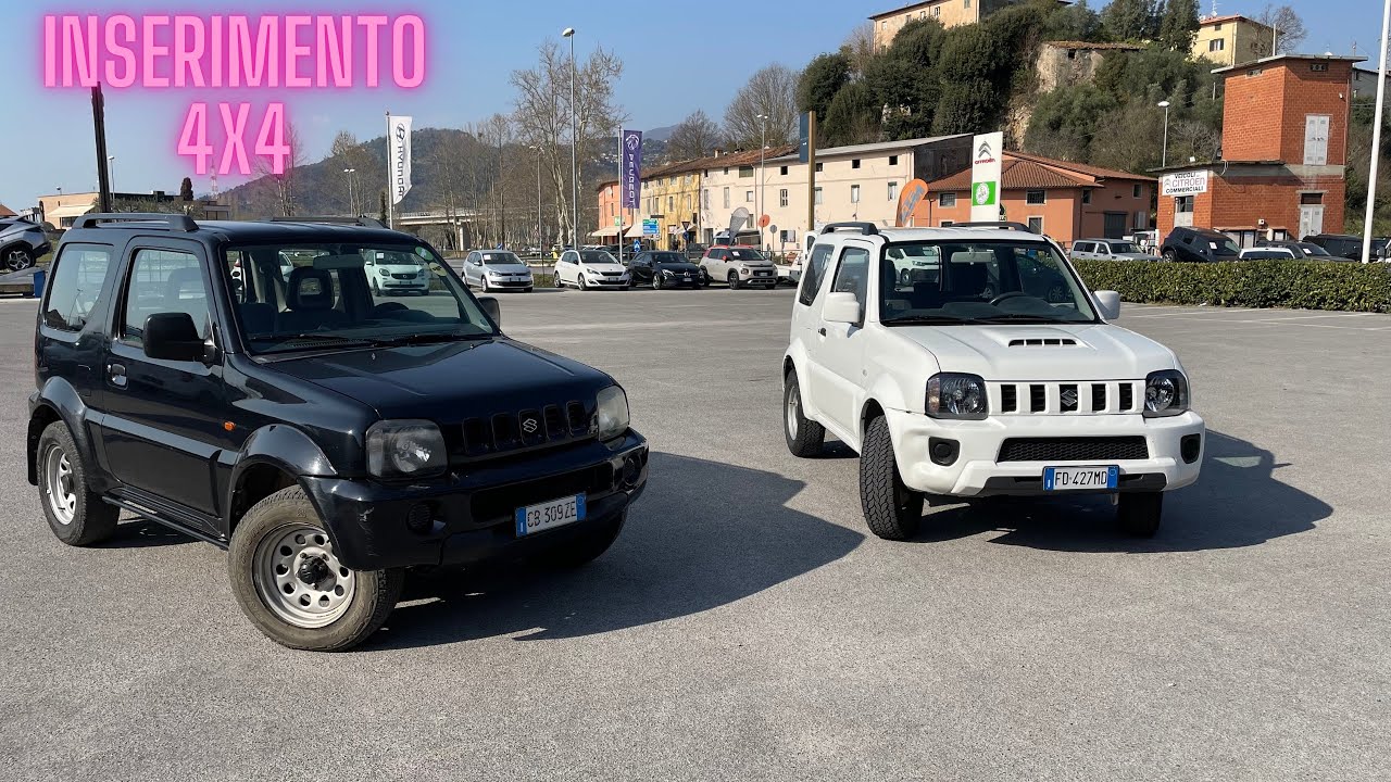 Come inserire le 4 ruote motrici.Trazione integrale inseribile.