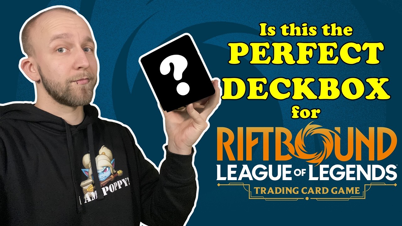 The PERFECT DECKBOX for RIFTBOUND??? - Magetech-Review