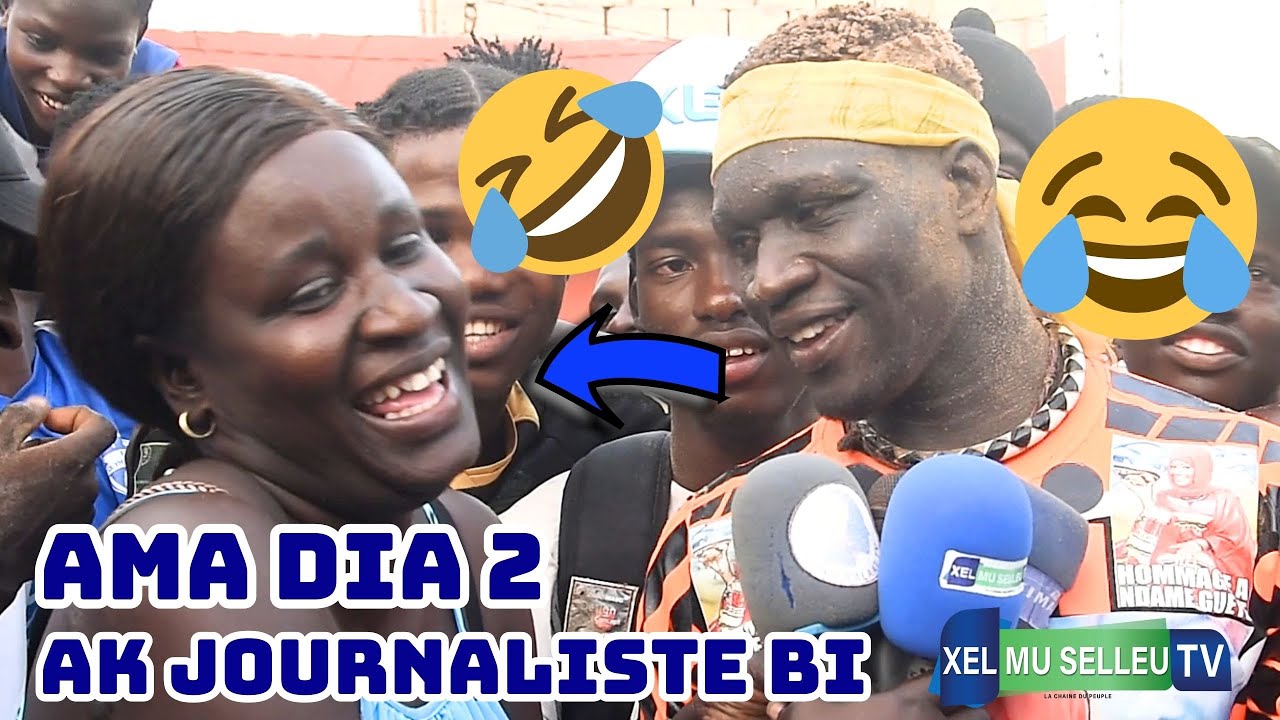 😂AMA DIA 2 AK JOURNALISTE BI XOLO BOU METTI🤣😂🤣😂