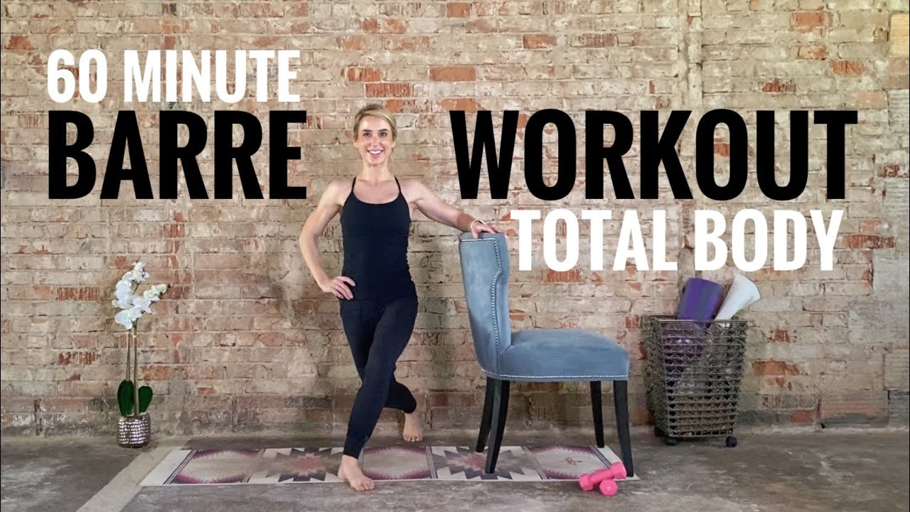 60 Minute Barre Workout Total Body . Minimal Cues . At-Home Fitness