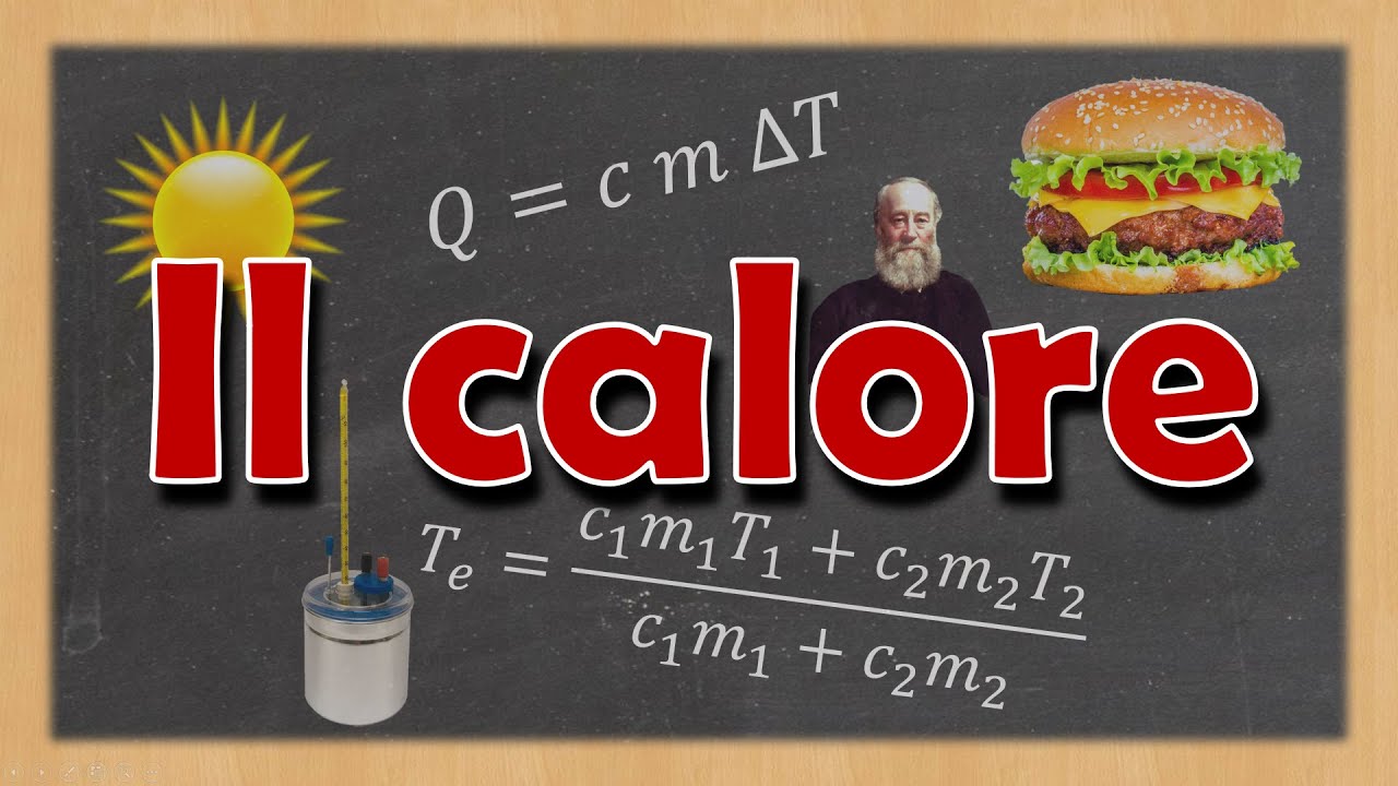 Il calore, il calore specifico, la capacità termica e la temp. di equilibrio