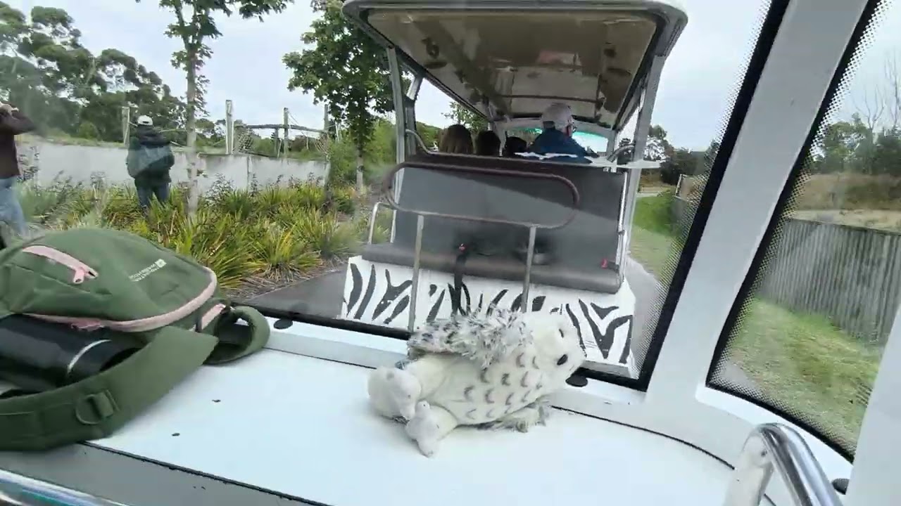 Orana Wildlife Park shuttle ride 