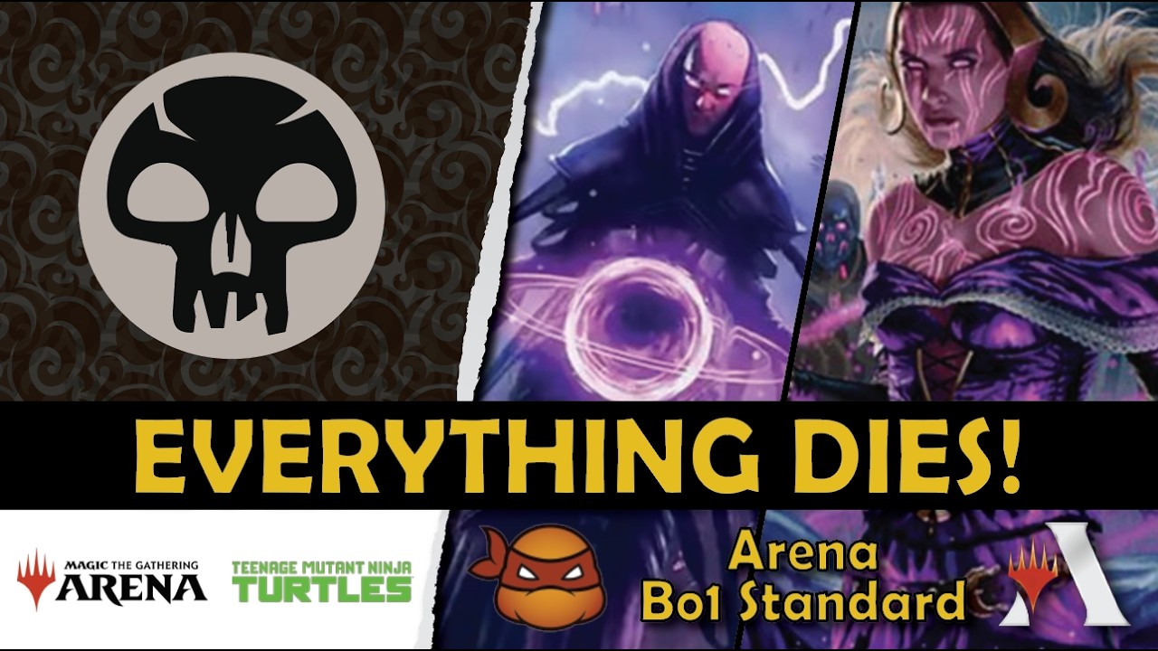 The Meanest Mono Black Board Wipe Deck in Standard #tmt #mtg #standard #mtgarena #monoblack