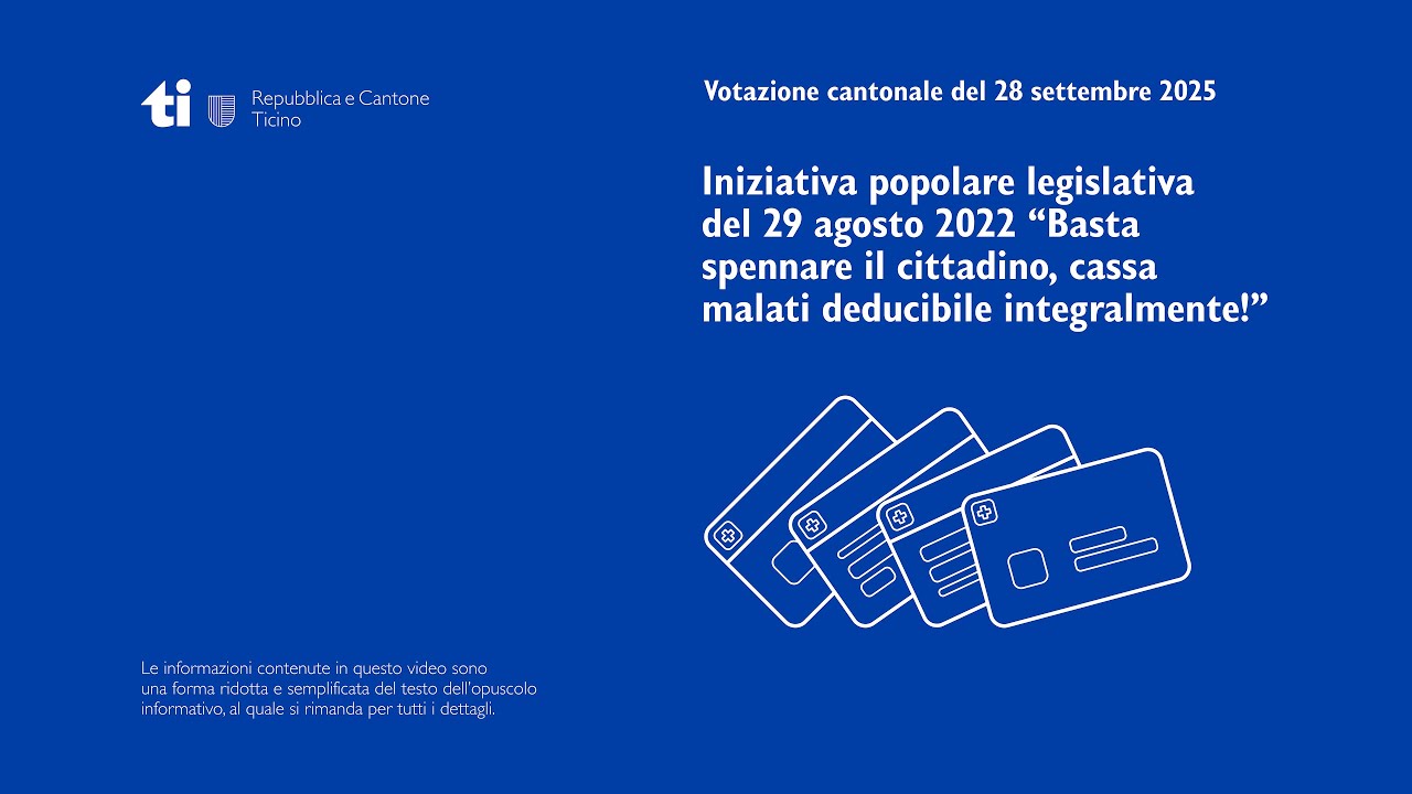 “Basta spennare il cittadino, cassa malati deducibile integralmente!”