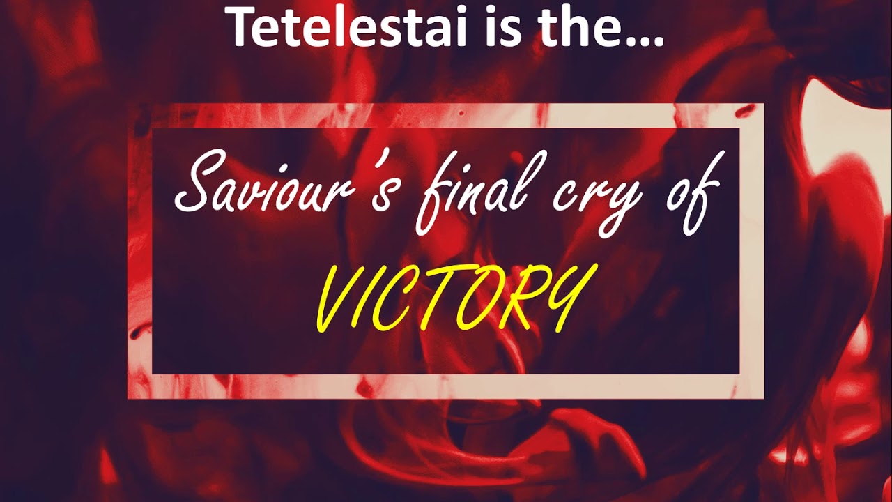 The 6th Word On The Cross