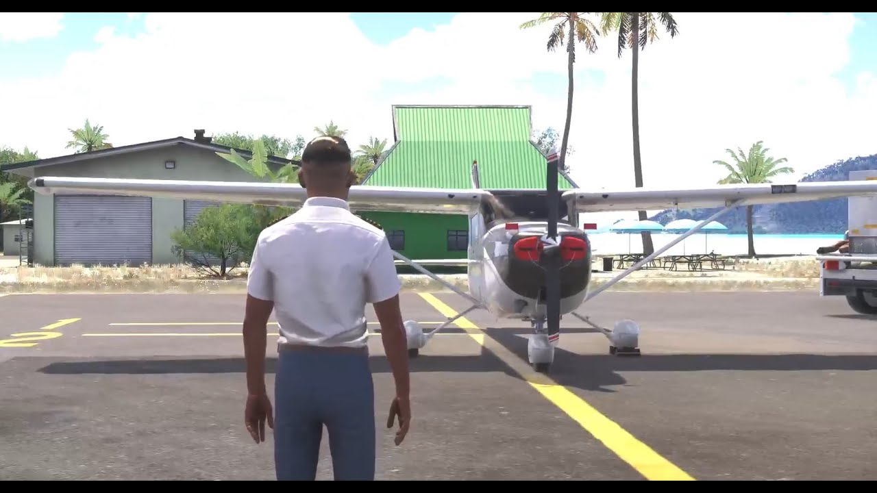 Missão VIP Flight Simulator 2024 - Bora Bora para Raiatea (Polinésia Francesa)