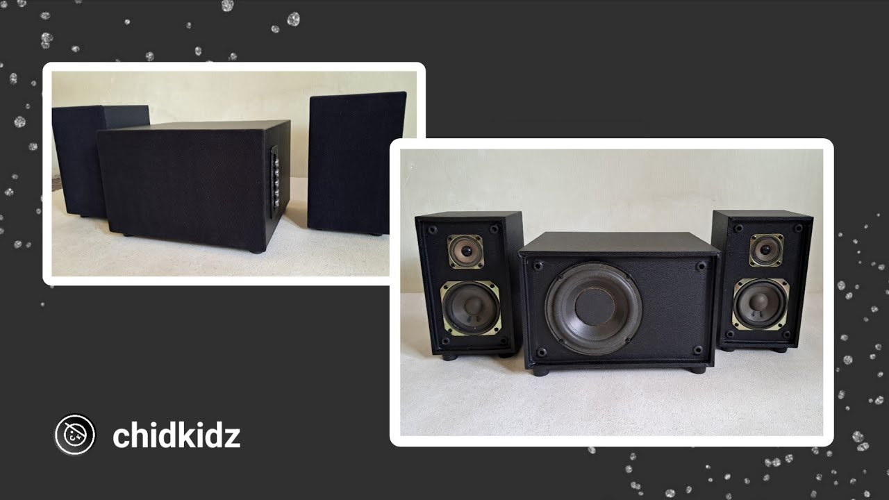 DIY Speaker Active 2.1 | Wuzhi Audio ZK-TB21 Original Amplifier Class D