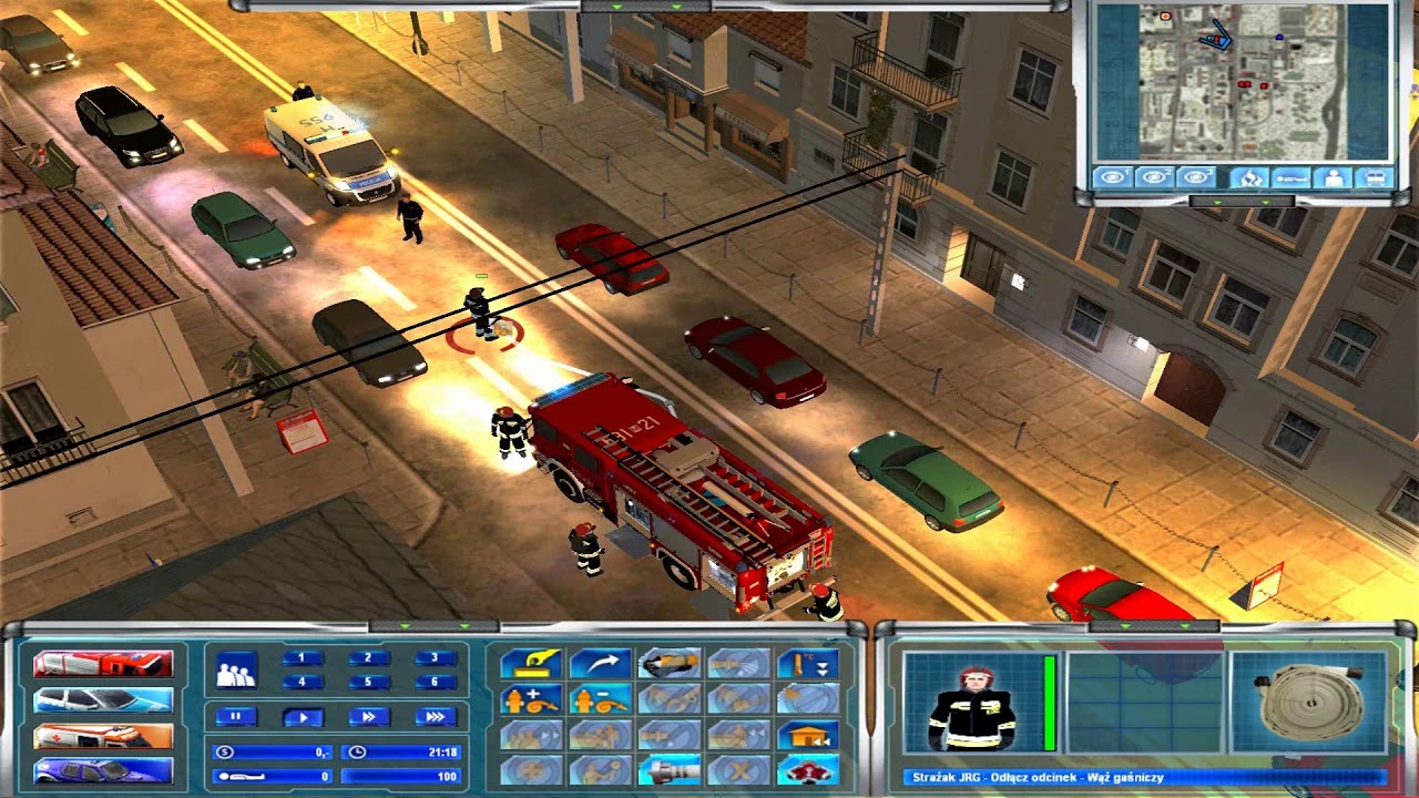 Emergency 4 Sochaczew Mod Gameplay #1 (Bez Komentarza) Reaktywuje swój kanał :)