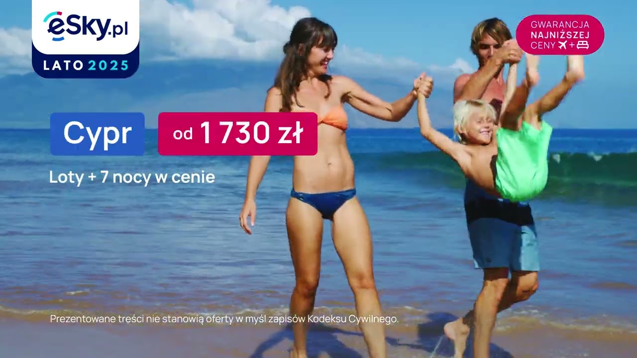 Czas na rodzinne wakacje z niską zaliczką 👨&zwj;👩&zwj;👧&zwj;👦 Tylko na eSky pl 🌞