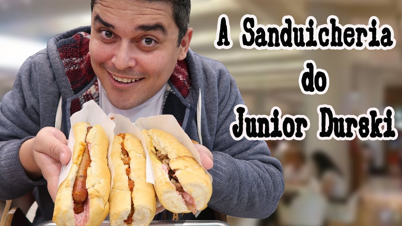A SANDUICHERIA DO JUNIOR DURSKI - Schnitzel, Choripán, Polpetta, Pulled Pork e Costela