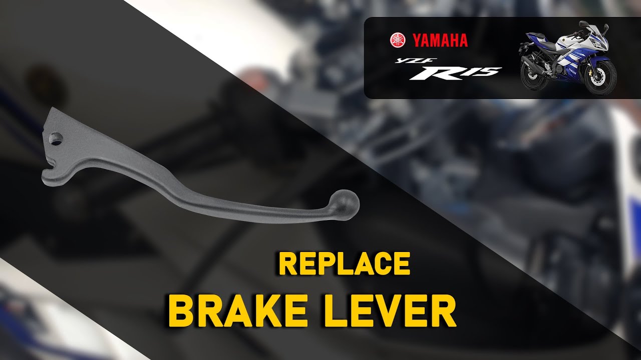 Motorcycle Brake Lever Replacement - Yamaha