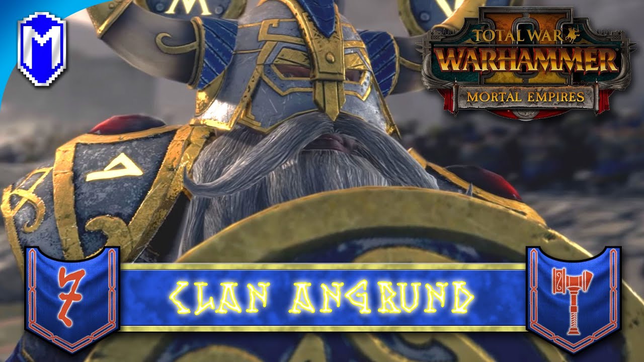 EPIC DWARVEN SIEGE DEFENSE - Clan Angrund - Total War: WARHAMMER II Mortal Empires Ep 7