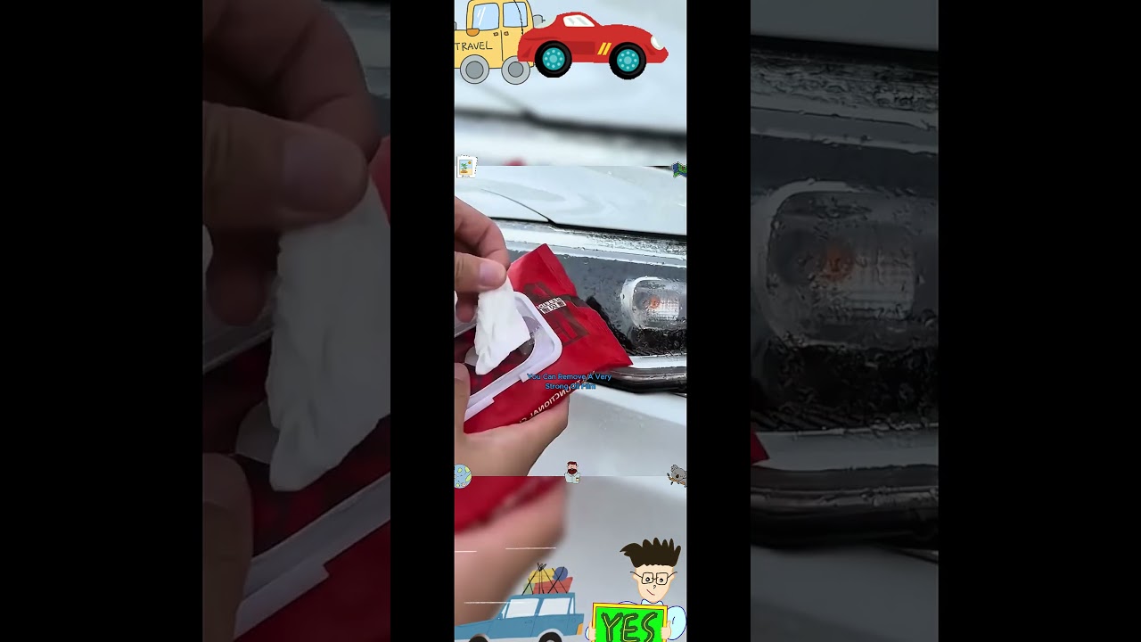 Remove oil film wipes for crystal clear glass 