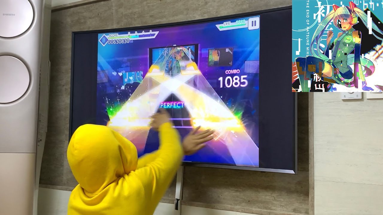【프로젝트 세카이】 TV로 하츠네 미쿠의 소실을 쳐봤다