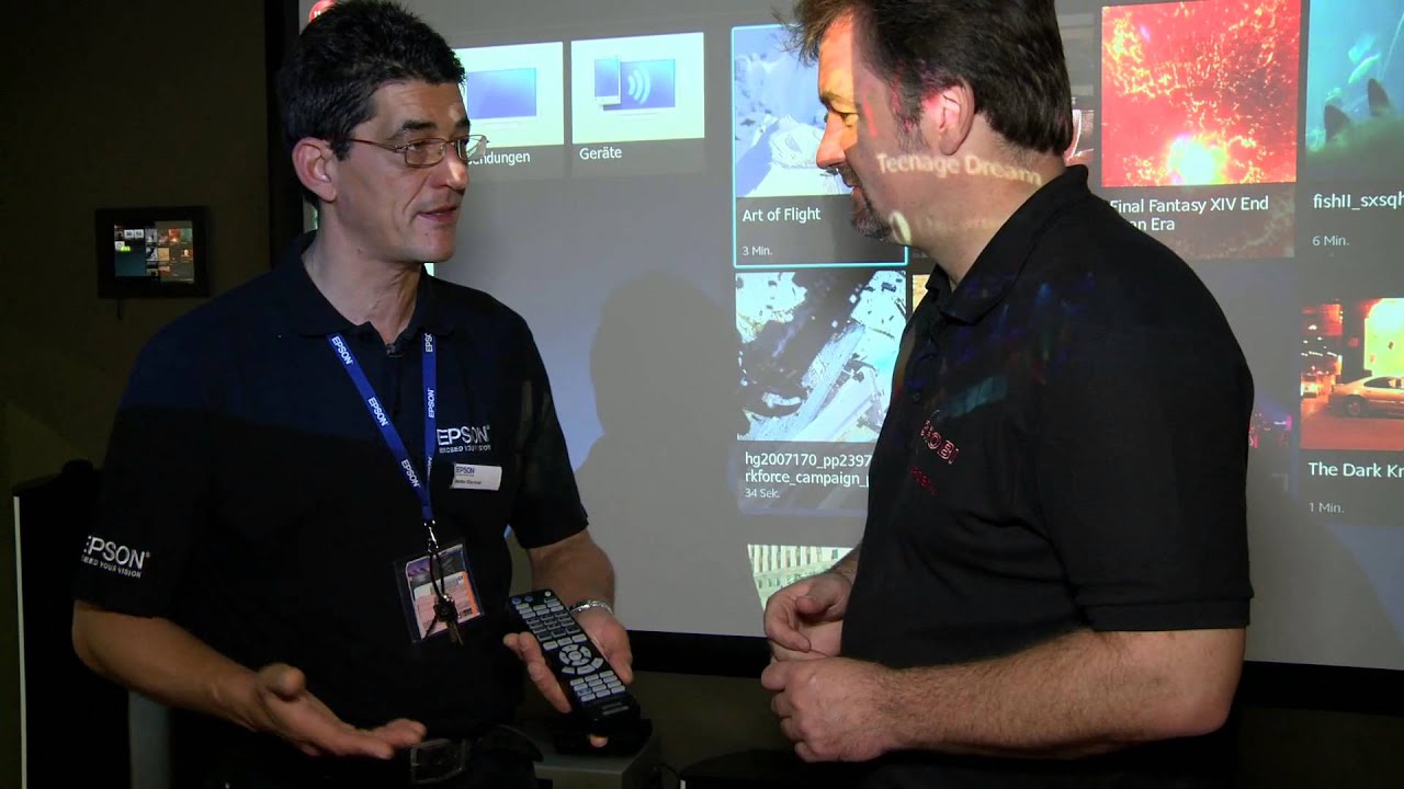 Vorstellung der EPSON Heimkinoprojektoren TW 7200, TW 9200 & 9200 W auf der IFA 2013