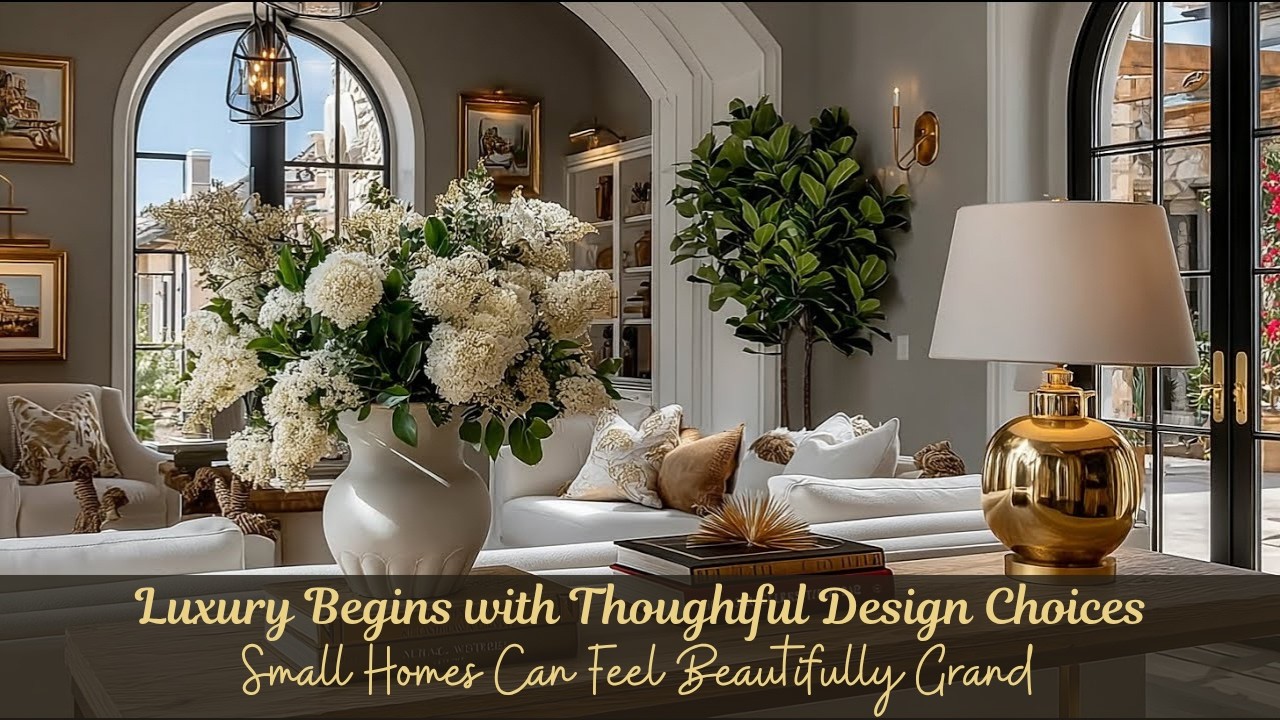 Small Home Luxury Decor: Simple Design Secrets for an Elegant Interior Design 2026 for Cozy Homes