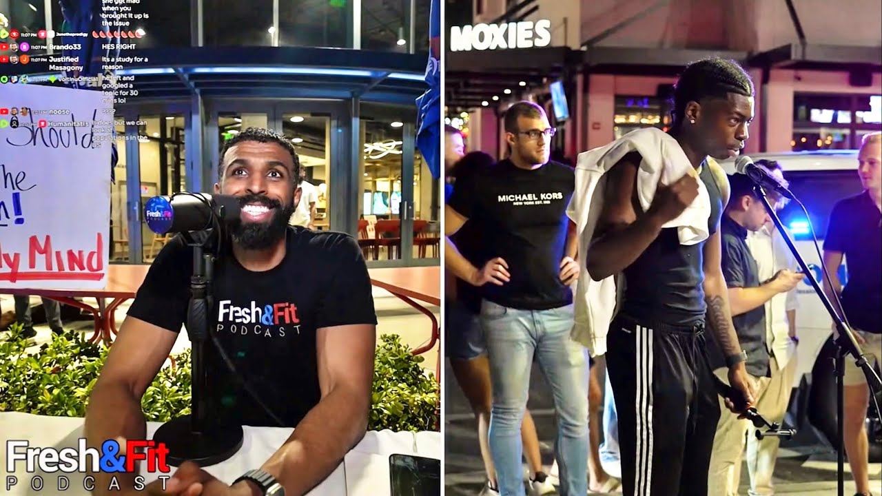 YN DESTROYS MYRON IN RACE IQ DEBATE (Fresh n Fit Change My Mind gone wild!)