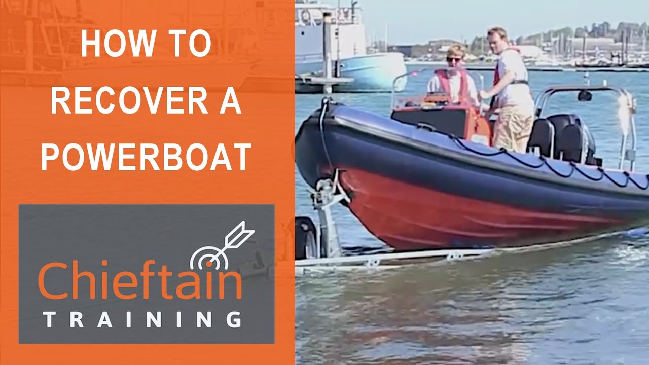 How to Recover a Powerboat onto a Trailer