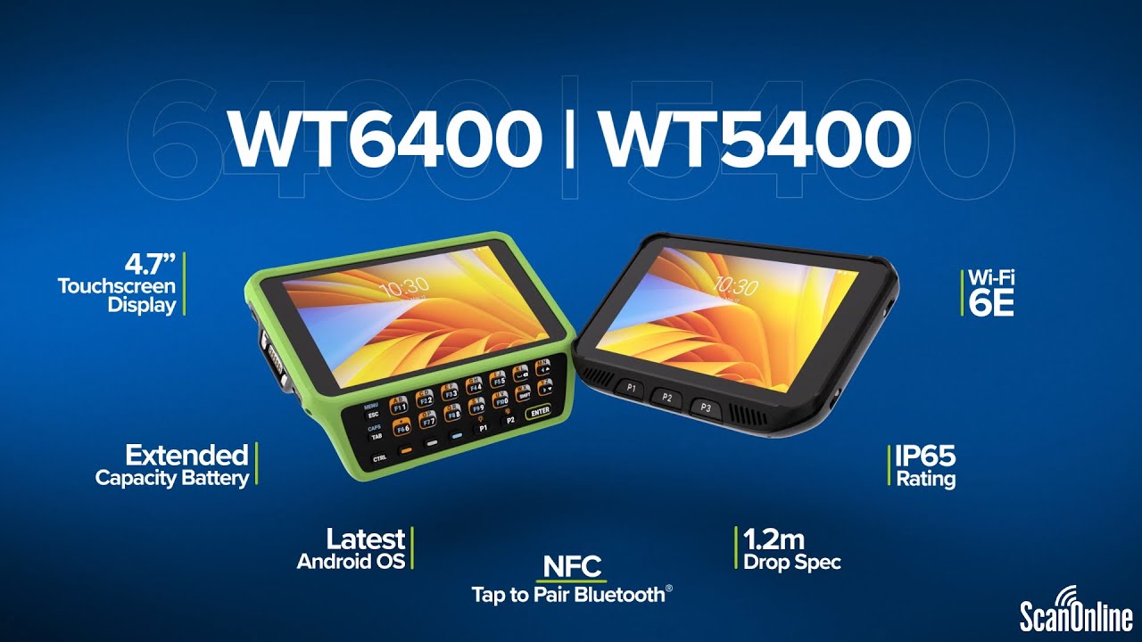Zebra WT6400 & WT5400 Wearable Computers | ScanOnline