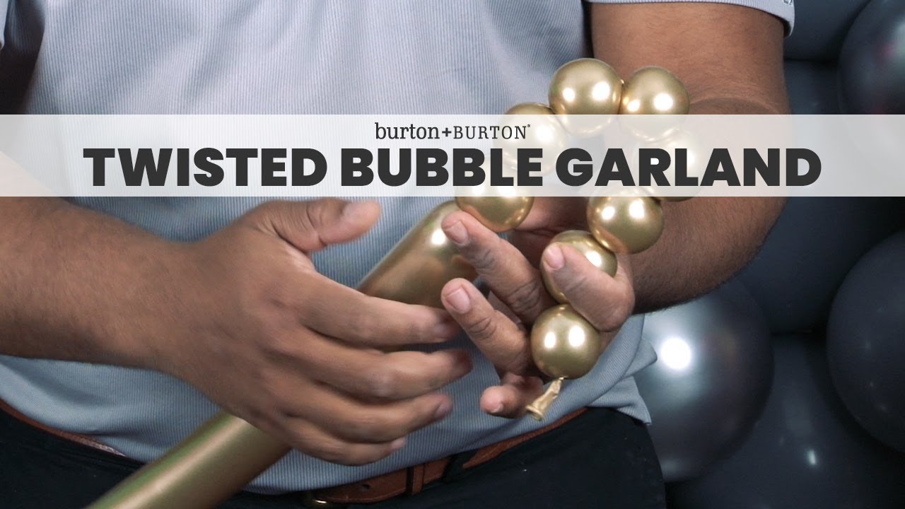 Twisted Bubble Garland