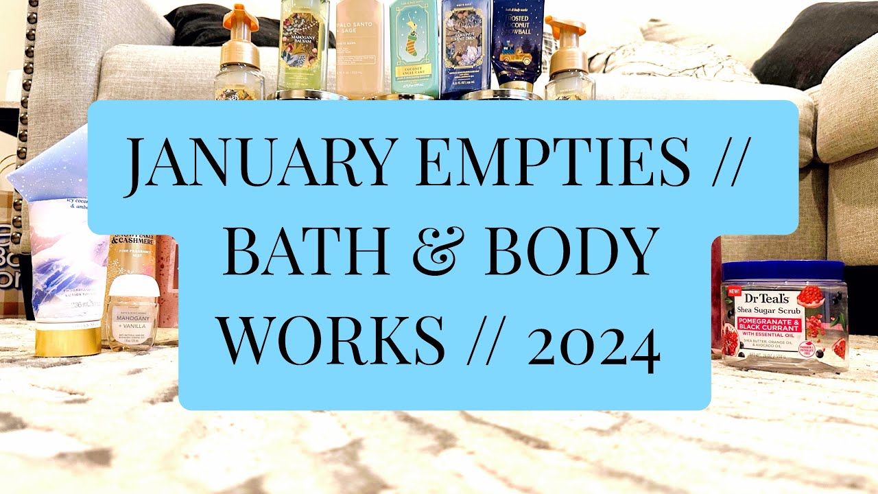 January Empties 2024