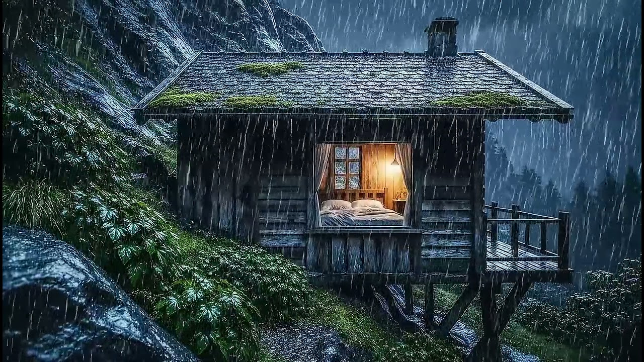 Relaxing Rain Sounds for Deep Sleep | Soft Rain to Calm Your Soul