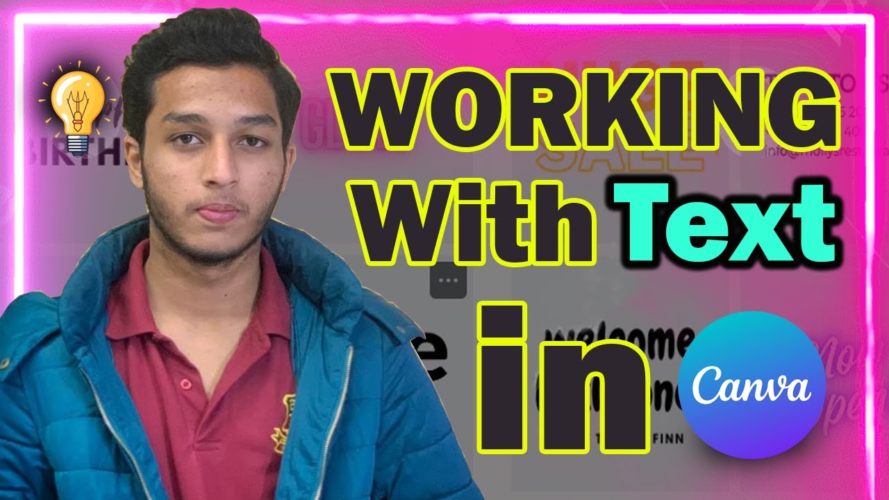 canva text editing | canva text | canva text design | @connectwithTW