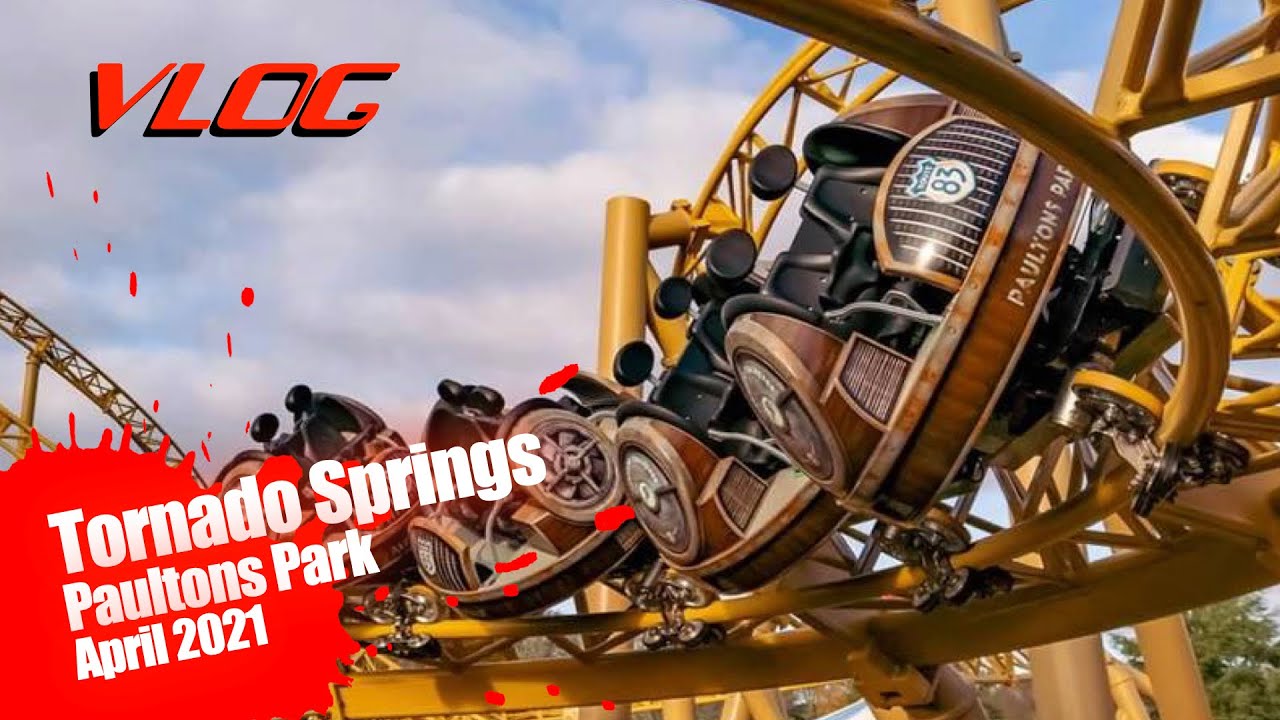 Tornado Springs Vlog! - Paultons Park - April 2021