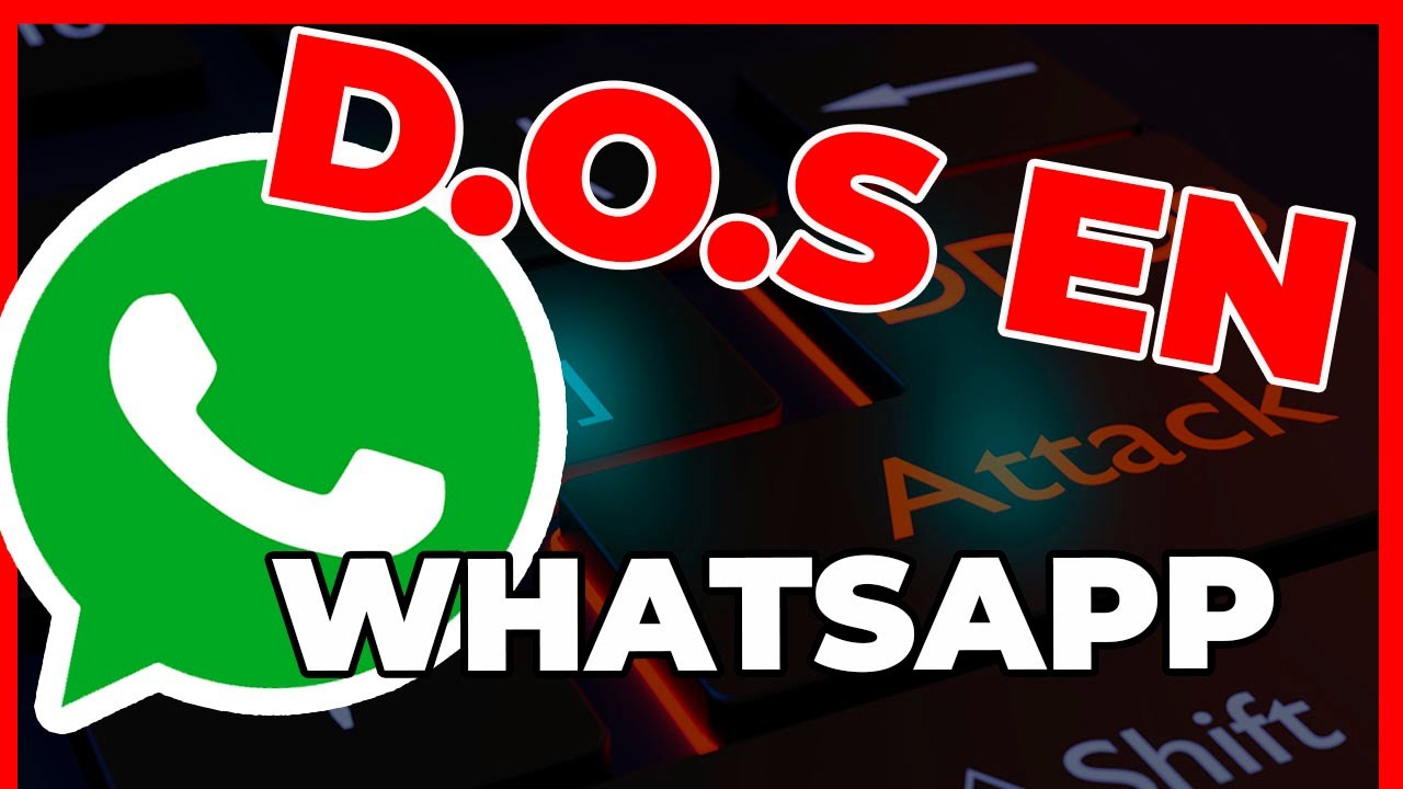 Como BLOQUEAR WHATSAPP, Ataque DoS a ALGUIEN