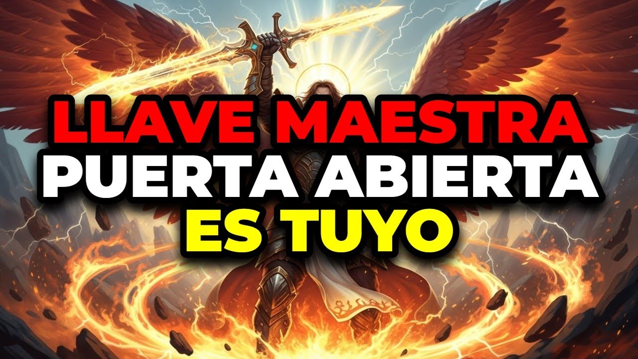 ELEGIDO, UNA LLAVE MAESTRA SE TE ENTREGA HOY PARA ABRIR LAS PUERTAS QUE ESTABAN CERRADAS.