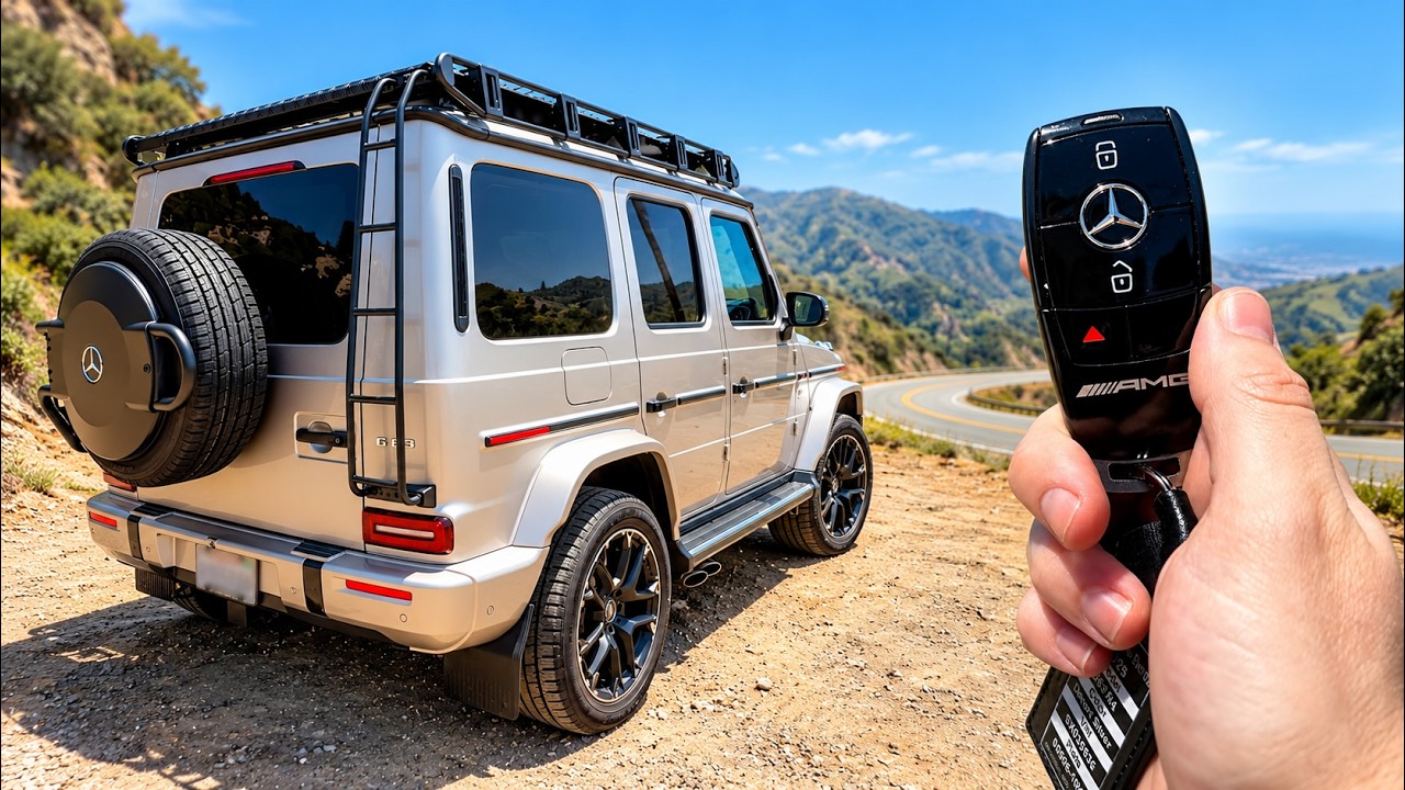Каково это &mdash; управлять Mercedes-AMG G63 2027 года! (POV)