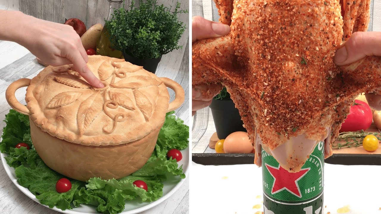 The Best Recipes of the Year #2🏆  Roast Chicken 5 Ways 🍗 Chocolate Cake Hack 🧁 French Toast Cube 🥞