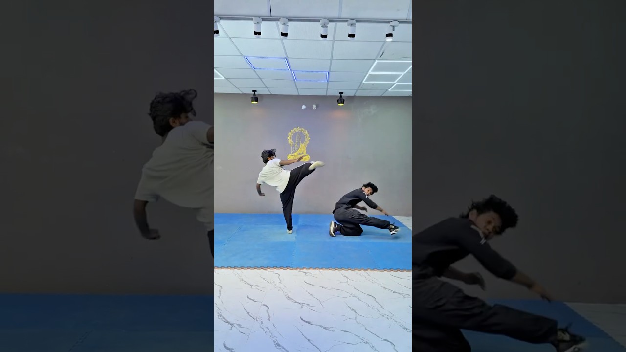 Master the Elbow to Kick Combination | Fast & Effective Martial Arts Tutorial (UK)💥⚡️#tonyjaa #yt