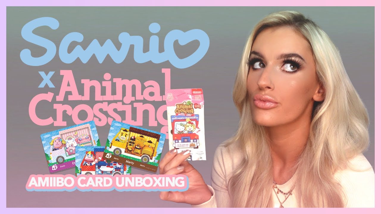 Распаковка фигурок Amiibo из игры Animal Crossing X Sanrio.