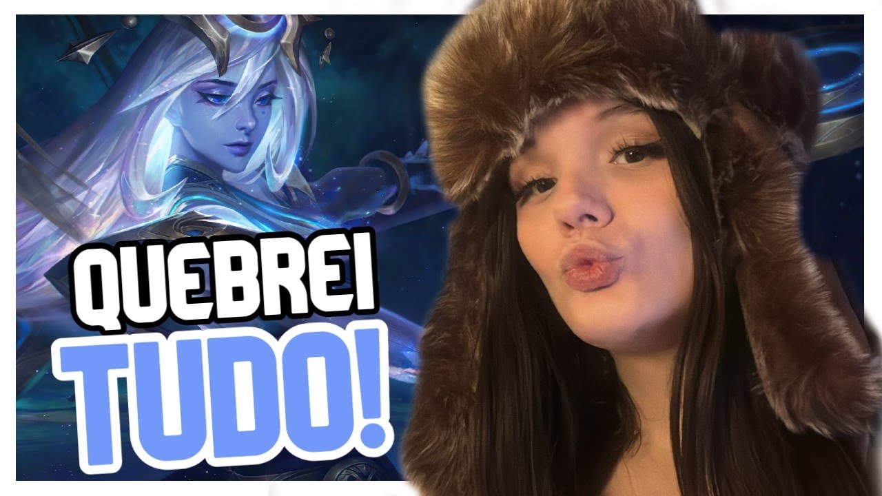 LOL: QUIS INCOMODAR ENTÃO PEGUEI LUX NO MODO TRETA! | Sabrinoca