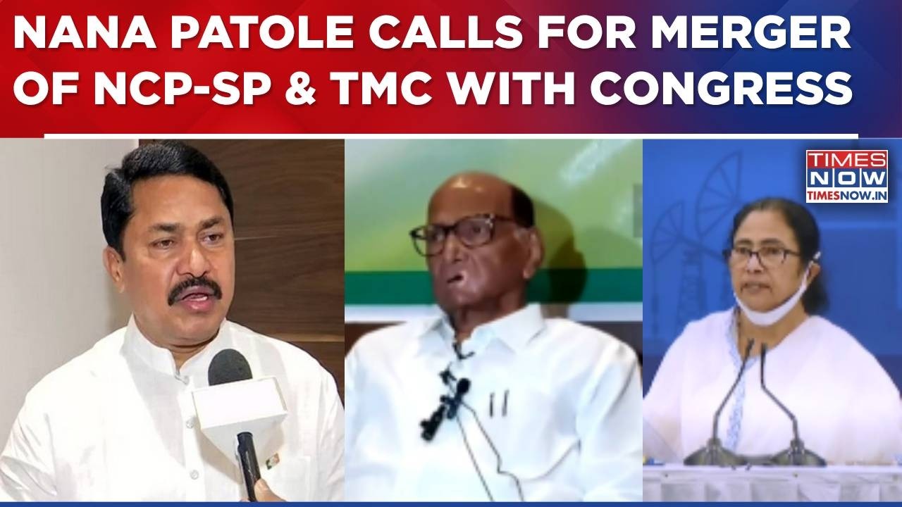 Nana Patole's Big 'Unity' Pitch; Calls For Merger Of NCP-SP & Mamata-Led TMC With Congress | WATCH